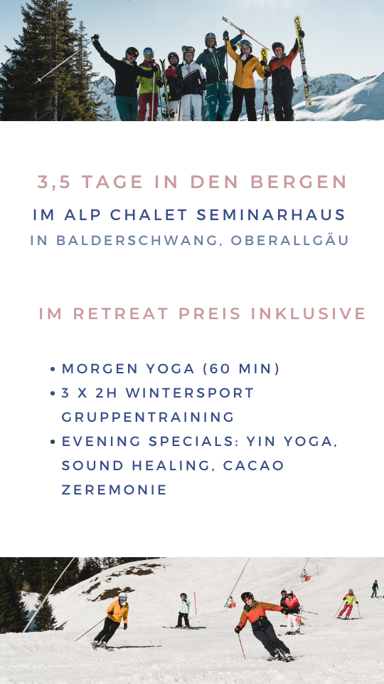 Infos Wintersport Winter Yoga Retreat 2024 in den Bergen
