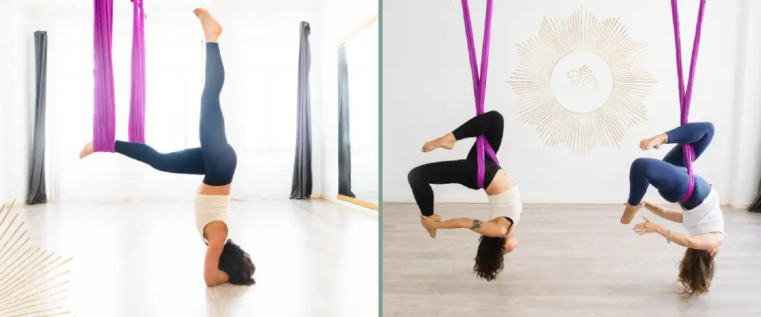 Arial Yoga examples