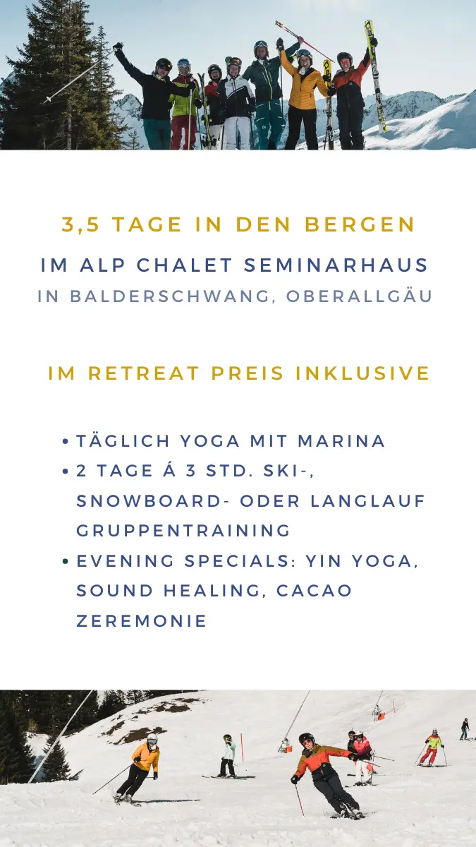 Winter Yoga Retreat 2024 in den Bergen